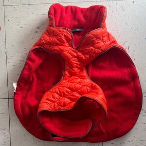 Eddie Bauer med dog puffer vest